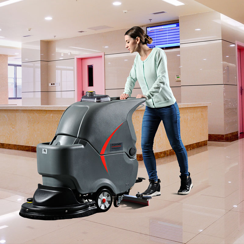辦公大樓地面清潔用洗地機(jī)效果怎么樣？