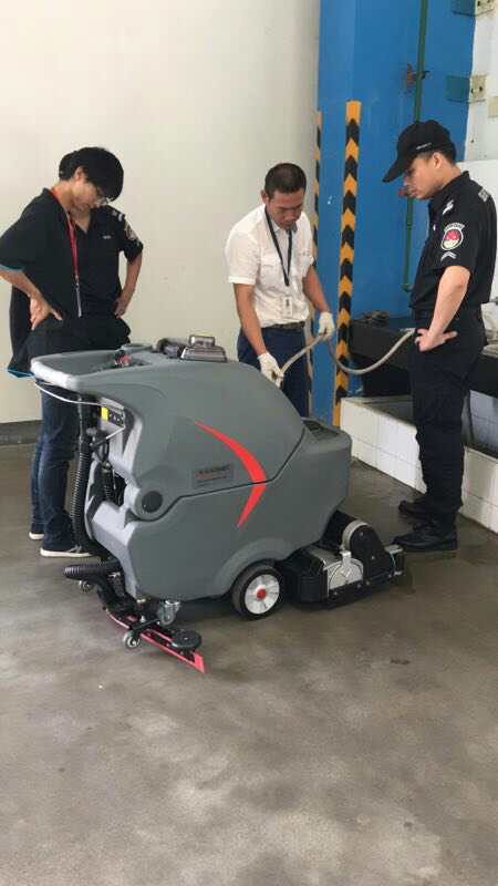 手推式工廠洗地機(jī)的洗地效果如何？